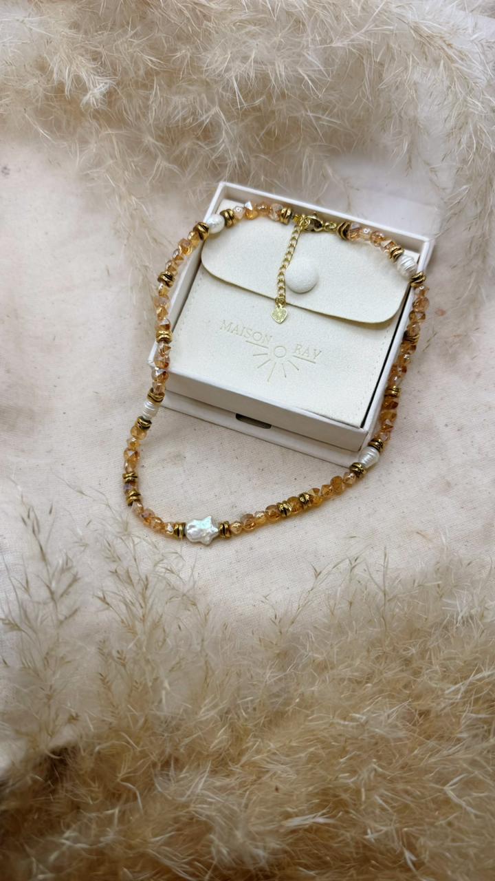 Amber Glow Necklace